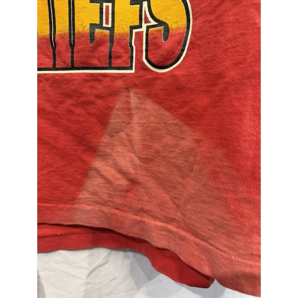 Kansas City Chiefs NFL Sock Em Shirt Red Size XL
